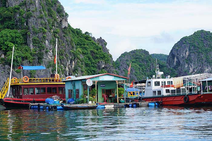 excursion baie halong village flottant